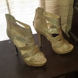 Gold Heels